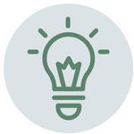 lightbulb representing vision